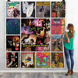 Living Colour Singles Quilt Blanket Ver 13 and Home Decor
