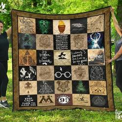 Ll - Harry Potter Quilt Blanket and Home Decor