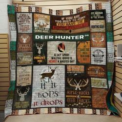 Ll Hunting Quilt Blanket and Home Decor