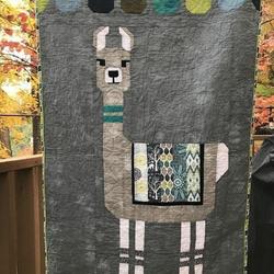 Llama Clm0910126 Quilt Blanket and Home Decor