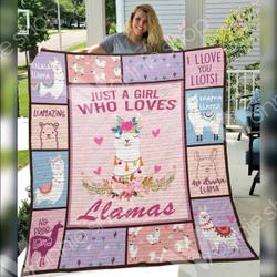 Llama N V1 3D Customized Quilt and Home Decor