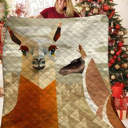 Llama Quilt Evv and Home Decor