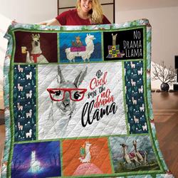 Llama Quilt Ewk and Home Decor