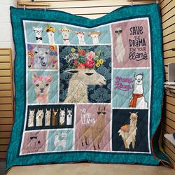 Llama Quilt Ewu and Home Decor