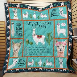 Llama Quilt Ewz and Home Decor