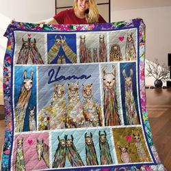 Llama Quilt Exj and Home Decor