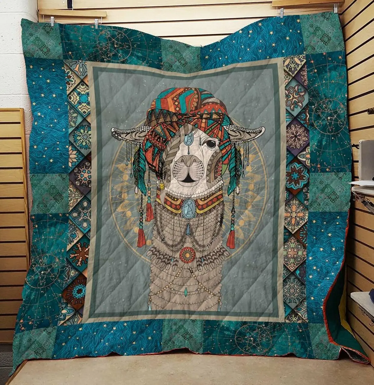 Llama Quilt Jhz and Home Decor