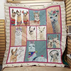 Llama Quilt Pqi and Home Decor