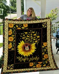 Llama Sunshine Quilt and Home Decor