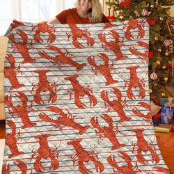 Lobster Quilt Eum and Home Decor