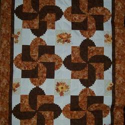 Log Cabin Clm260644 Quilt Blanket and Home Decor