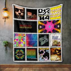 Logistics Album Covers Quilt Blanket and Home Decor