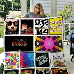 Logistics Quilt Blanket and Home Decor