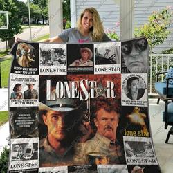 Lone Star Quilt Blanket and Home Decor