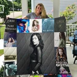 Lorde Quilt Blanket and Home Decor