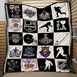 Los Angeles Kings 3D Personalized Customized Quilt Blanket 971 and Home Decor