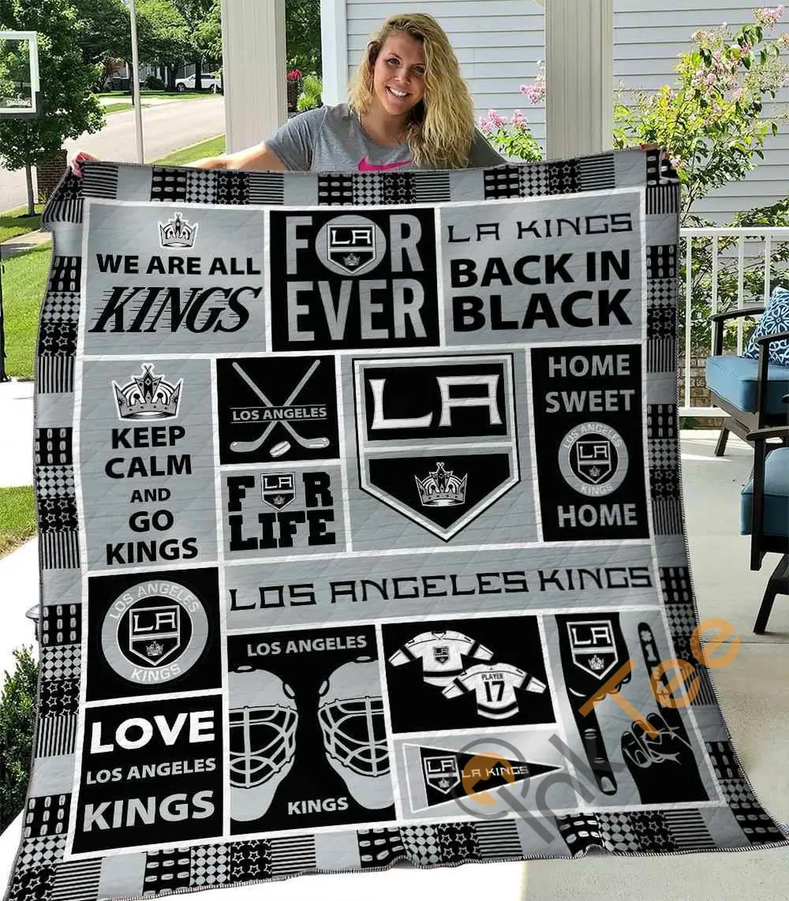 Los Angeles Kings Ver1 Blanket TH2906 Quilt and Home Decor