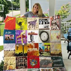 Los Lobos Quilt Blanket and Home Decor