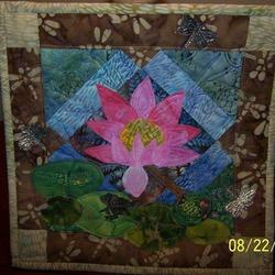 Lotus And Frog Cla2110333Q Quilt Blanket and Home Decor