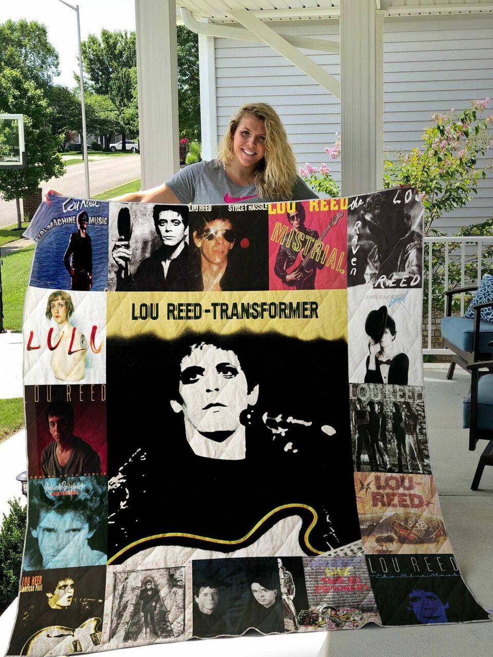 Lou Reed Albums Quilt Blanket For Fans Ver 17 and Home Decor