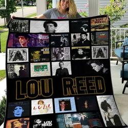 Lou Reed Quilt Blanket M240518  Quilt and Home Decor