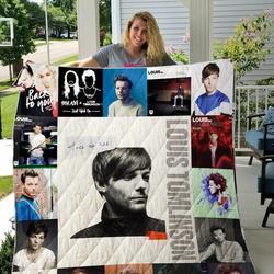 Louis Tomlinson Albums Quilt Blanket For Fans Ver 17 and Home Decor