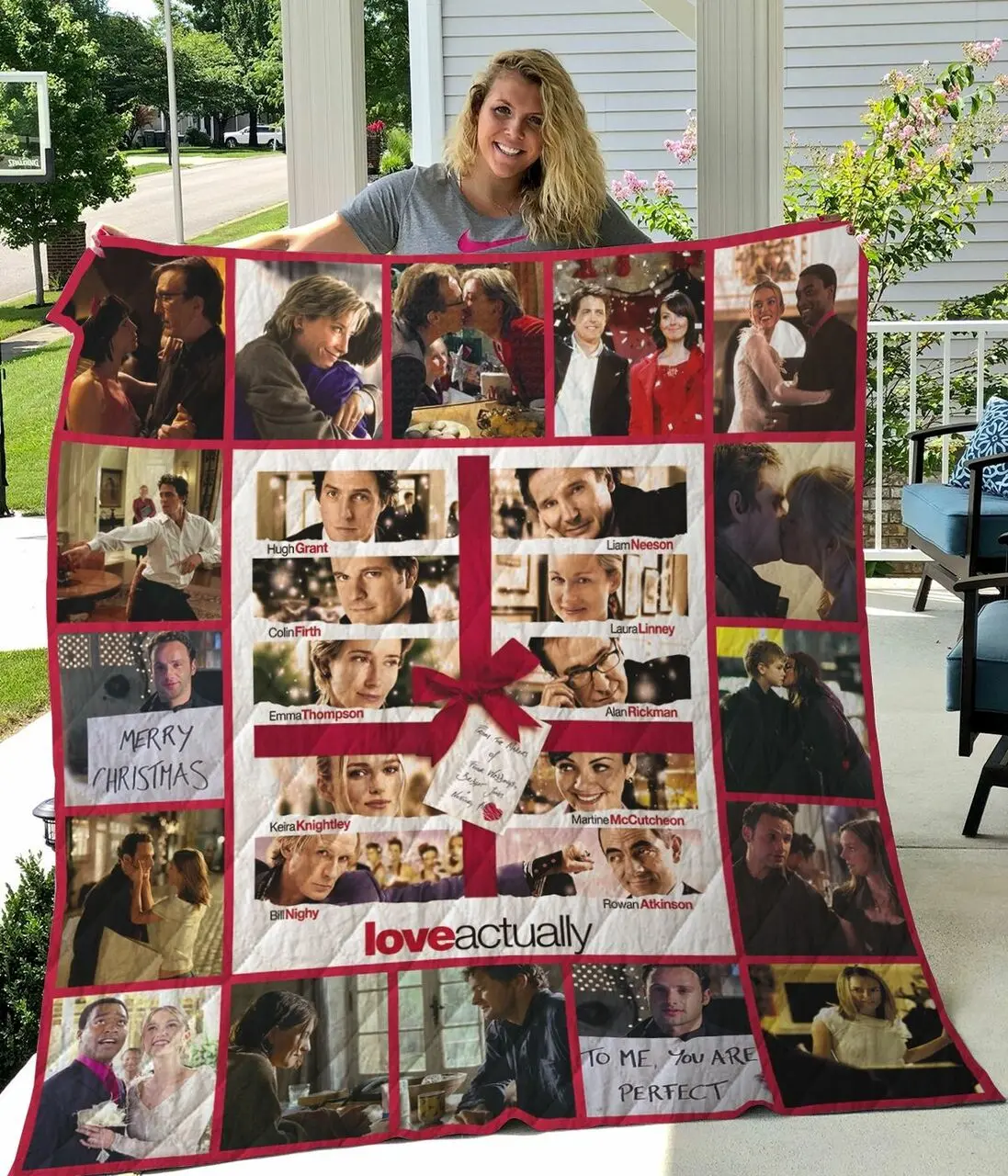 Love Actually Quilt Blanket 0831 and Home Decor