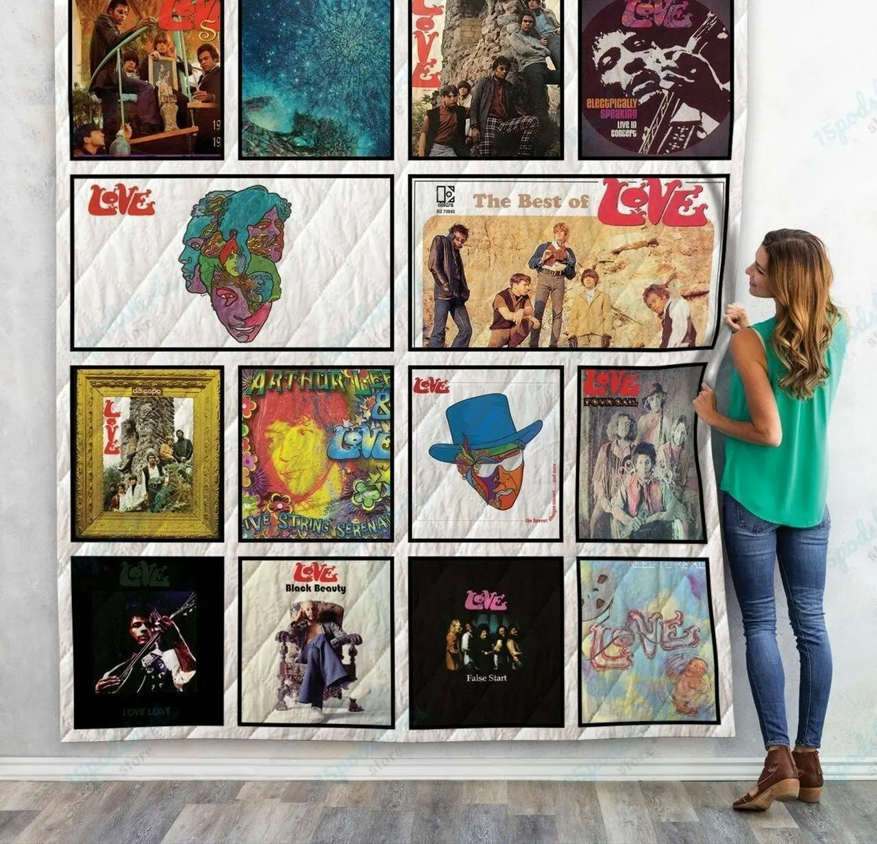 Love Album Quilt Blanket 02 and Home Decor