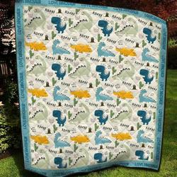 Love Dinosaurs Like Quilt Blanket and Home Decor