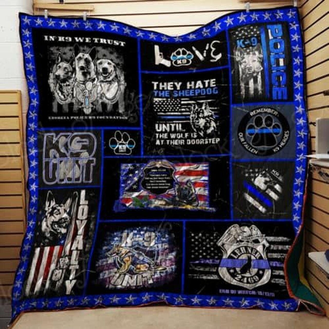 Love K-9 Cl22100335Mdq Quilt Blanket and Home Decor