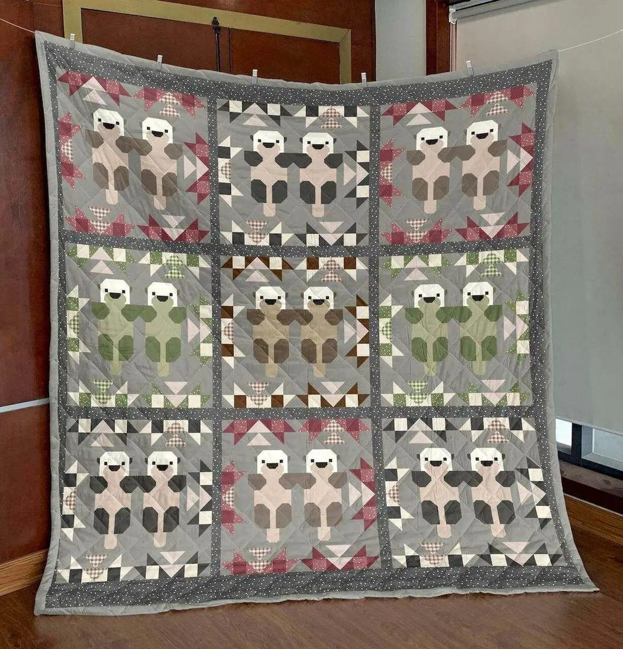 Love Otters Clt180648 Quilt Blanket and Home Decor