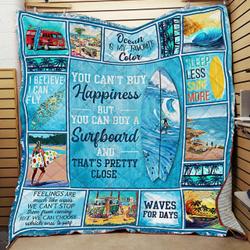 Love Surfing Quilt Ecp and Home Decor