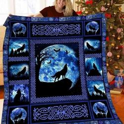 Love Wolf A7 Awesome BNI27 3D Customized Quilt and Home Decor