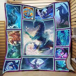 Lovely Dragon Quilt Drq and Home Decor