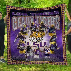Lsu Quilt Blanket - Ll and Home Decor