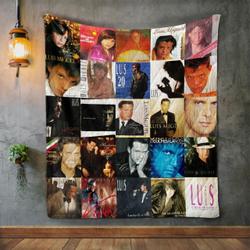 Luis Miguel Quilt Blanket and Home Decor
