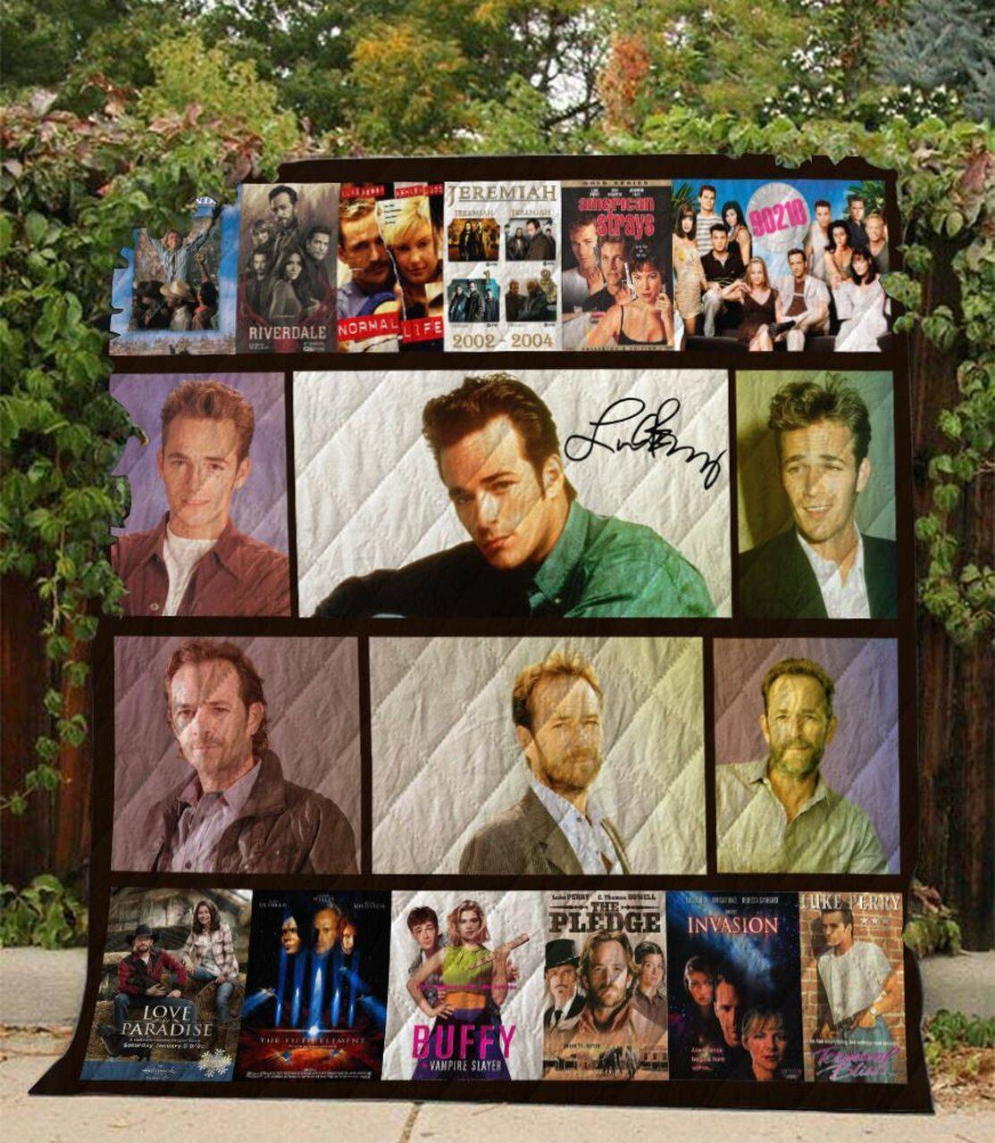 Luke Perry Quilt Blanket Bs1014 and Home Decor