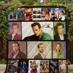Luke Perry Quilt Blanket Bs1014 and Home Decor