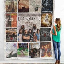 Lynyrd Skynyrd 02 Quilt Blanket and Home Decor
