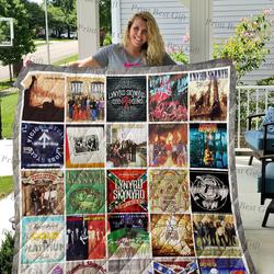 Lynyrd Skynyrd Albums Cover Poster Quilt 3 and Home Decor