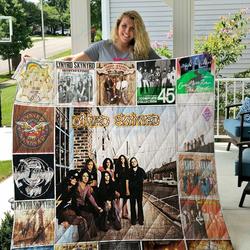 Lynyrd Skynyrd Quilt Blanket 01456 and Home Decor
