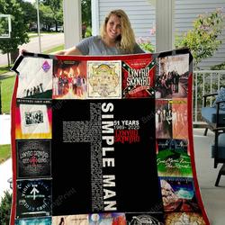 Lynyrd Skynyrd Quilt Blanket and Home Decor
