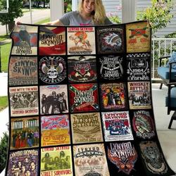 Lynyrd Skynyrd Quilt Blanket Hvt280516  Quilt and Home Decor