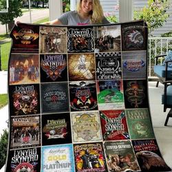 Lynyrd Skynyrd Quilt Blanket  Limited Quilt Blanket and Home Decor