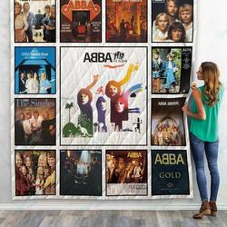 M Abba Quilt Blanket and Home Decor