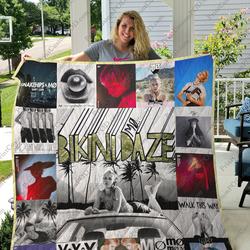 M Albums Quilt Blanket For Fans Ver 17 and Home Decor