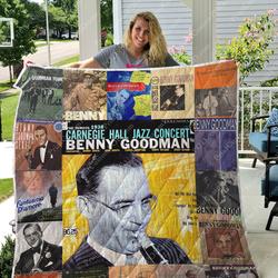 M-Benny Goodman Quilt Blanket For Fans Ver 17 and Home Decor
