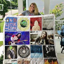 M John Frusciante Albums Quilt Blanket For Fans Ver 14 and Home Decor