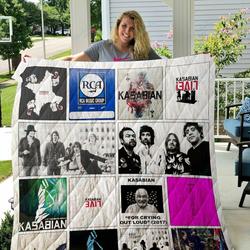 M Kasabian Albums Quilt Blanket For Fans Ver 14 and Home Decor