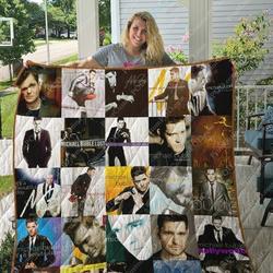 M Michael Bublelost Quilt Blanket For Fans Ver 25 and Home Decor
